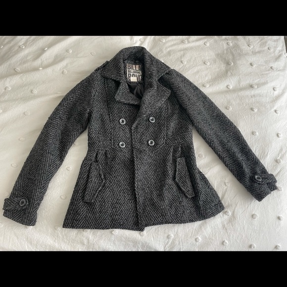 Billabong Textured Peacoat - Picture 3 of 5